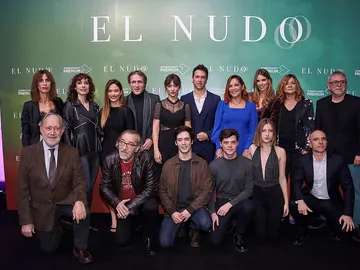 El equipo de 'El Nudo' en la fiesta de presentación El equipo de 'El Nudo' en la fiesta de presentación