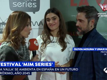 Olivia Molina y Unax Ugalde en los 'MiM Series': "La Valla plantea un nuevo mundo" 