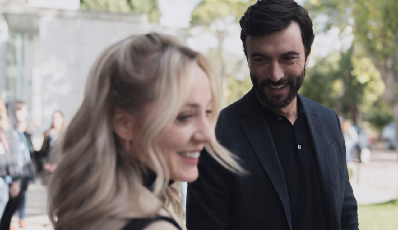 Ángela Cremonte y Javi Rey en 'Mentiras'