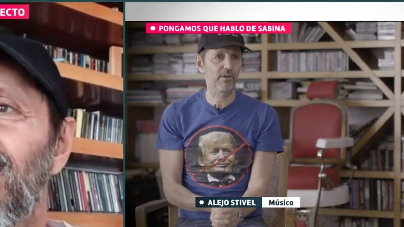 Adelanto de la participación de Alejo Stivel, cantante de Tequila, en 'Pongamos que hablo de Sabina'