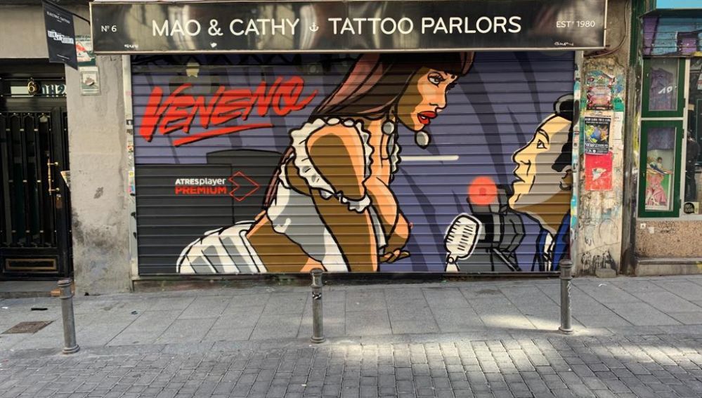 Los grafitis de 'Veneno' en las calles de Madrid 