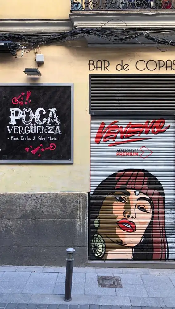 Los grafitis de 'Veneno' en las calles de Madrid