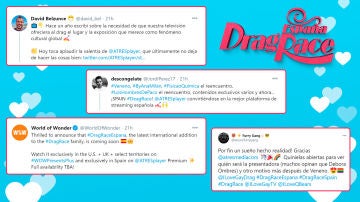 La gran repercusión en redes sociales ante la llegada de 'Drag Race' a ATRESplayer Premium