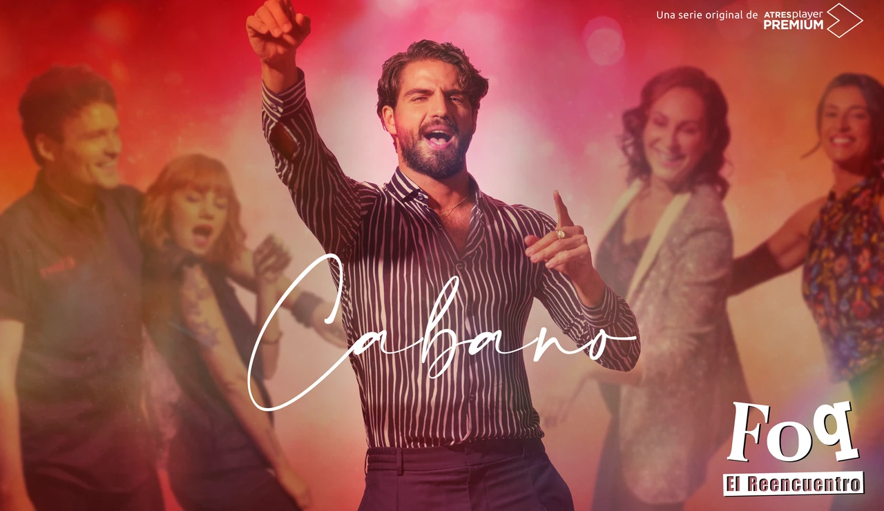 Maxi Iglesias es Cabano en 'FOQ: el reencuentro'