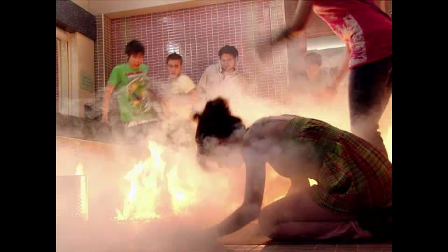 Así fue el incendio en el Zurbarán en &#39;Física o Química&#39;