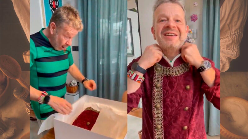 El regalazo de ‘La cocinera de Castamar’ a Alberto Chicote: “¡Es una joya!”