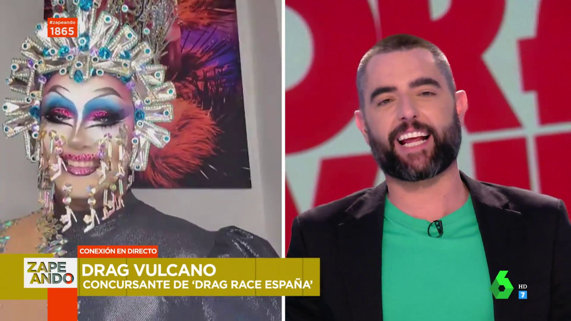 Drag Vulcano cambia las plataformas por los tacones: "Aquí me tienen" 