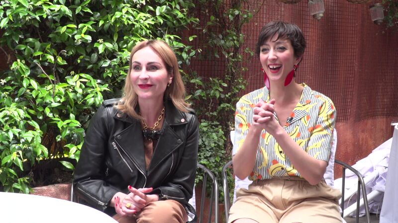 Ana Milán y Pilar Bergés: 