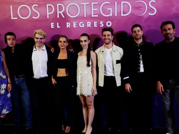 Así ha sido la premier de 'Los Protegidos: el regreso': Ilusión, nervios y nostalgia Así ha sido la premier de 'Los Protegidos: el regreso': Ilusión, nervios y nostalgia