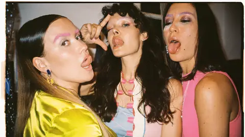 Bego, María y Eva. Bego, María y Eva.