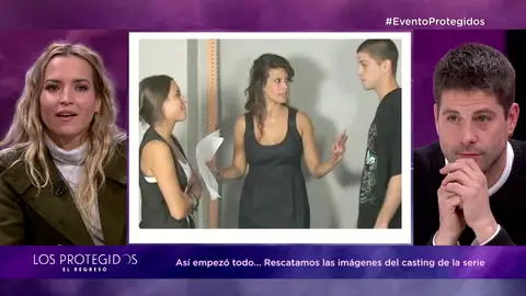 La divertida reacción de los protagonistas de 'Los Protegidos: el regreso' al ver su casting EVENTO! de 'Los protegidos: el regreso'