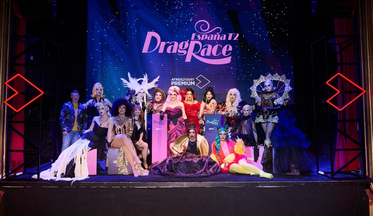 El estreno de la segunda edición de 'Drag Race España' triunfa en ATRESplayer PREMIUM: el contenido más visto del día y crece más de un 50% respecto a la T1