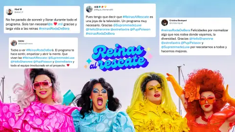 Supremme de Luxe, Sharonne, Estrella Xtravaganza y Puppi Poisson Reinas al rescate