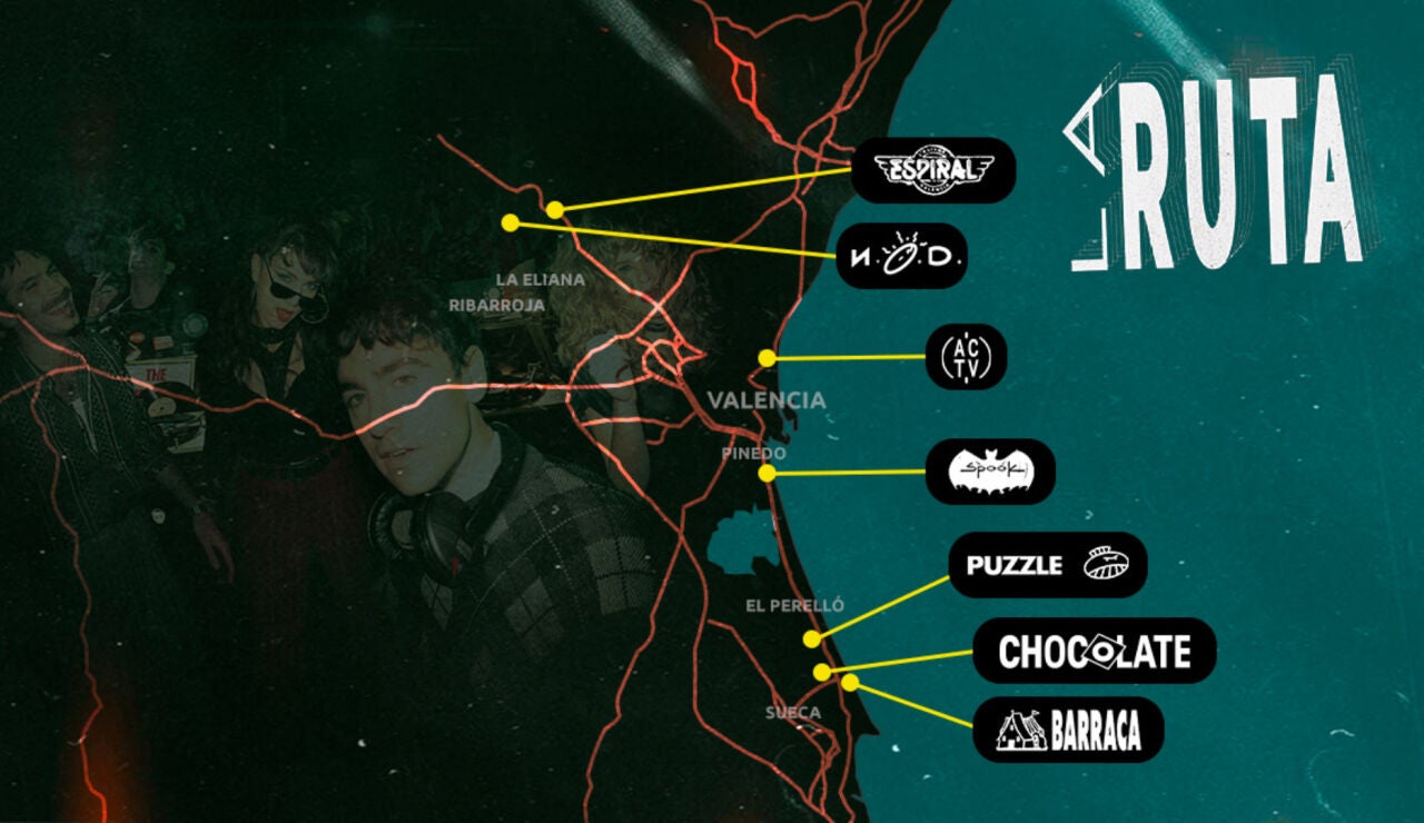 Mapa de 'La Ruta'