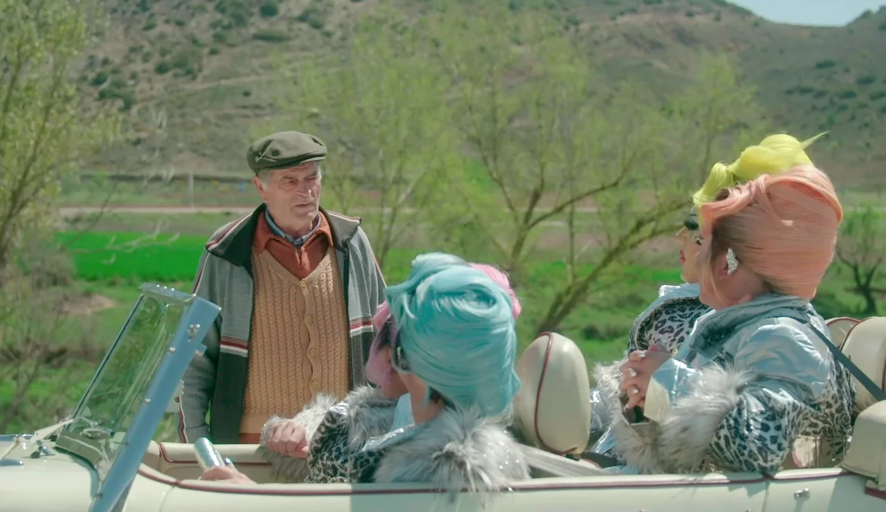 Fabio con las reinas