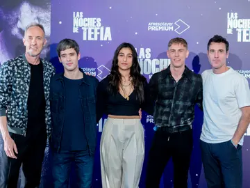 Miguel del Arco, Marcos Ruiz, Carolina Yuste, Patrick Criado y Miquel Fernández Miguel del Arco, Marcos Ruiz, Carolina Yuste, Patrick Criado y Miquel Fernández