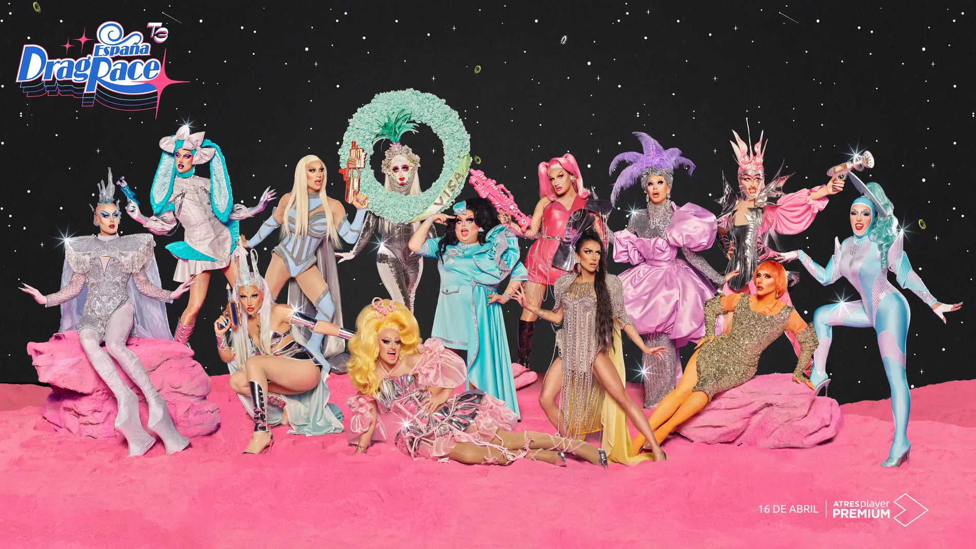 Ellas son las 13 reinas que conquistarán la galaxia &#39;Drag Race España&#39;