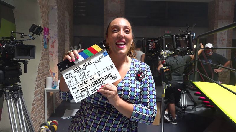 Nos colamos en el rodaje de UPA Next: 