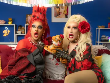 Samantha Ballentines y Jota Carajota en 'Sí lo digo' Samantha Ballentines y Jota Carajota en 'Sí lo digo'