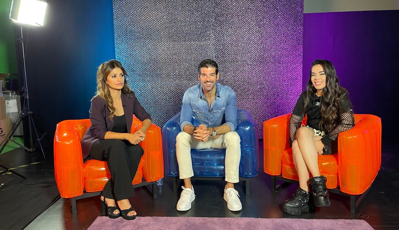 M&oacute;nica Cruz, Miguel &Aacute;ngel Mu&ntilde;oz y Beatriz Luengo