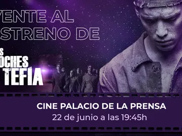 ¡Vente al estreno de 'Las noches de Tefía'! Gana una entrada doble y disfruta de la nueva serie de ATRESplayer PREMIUM en la gran pantalla ¡Vente al estreno de 'Las noches de Tefía'! Gana una entrada doble y disfruta de la nueva serie de ATRESplayer PREMIUM en la gran pantalla