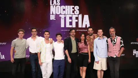 El elenco de 'Las noches de Tefía' El elenco de 'Las noches de Tefía'