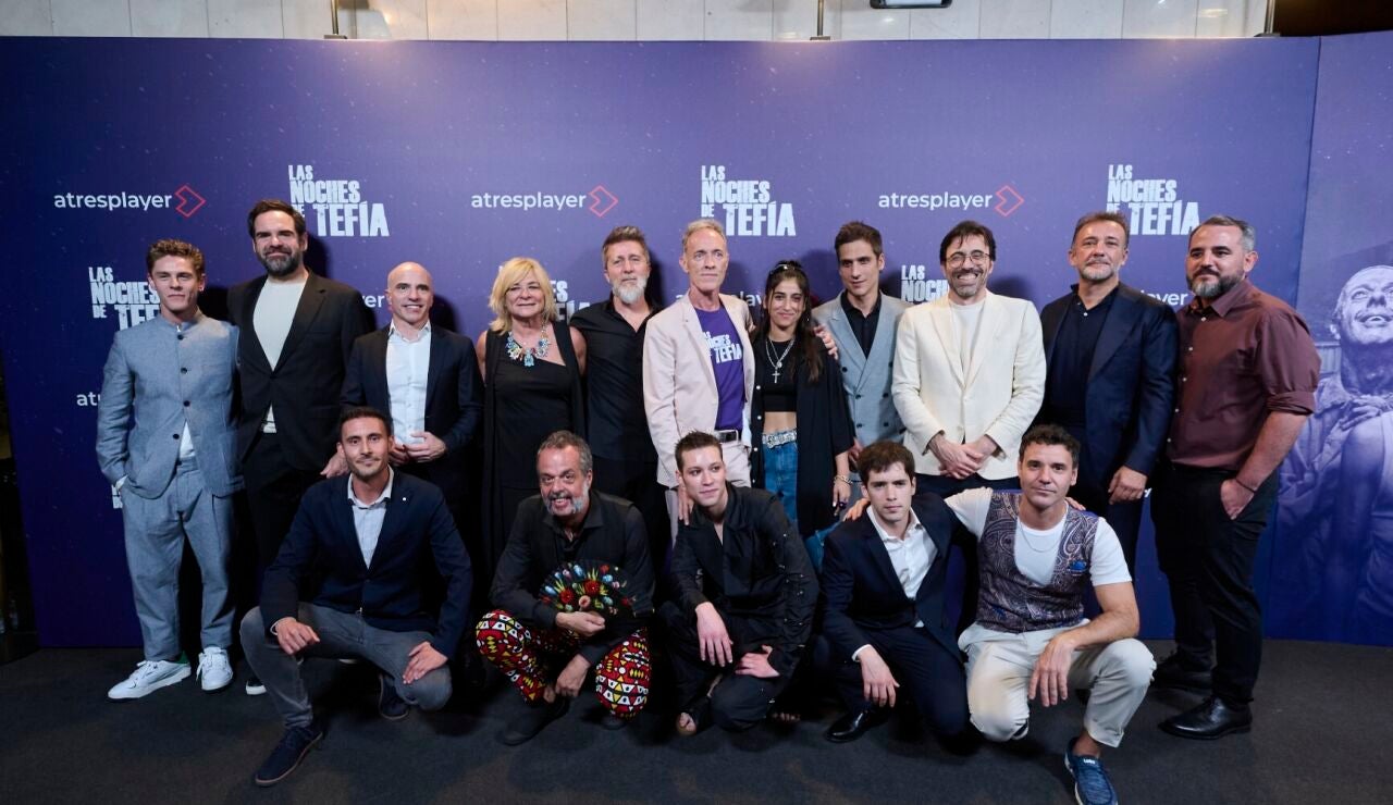 El equipo de 'Las noches de Tef&iacute;a'