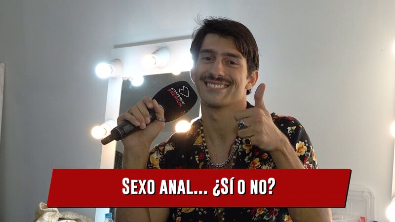 Iacopo Ricciotti sin censura: el actor de 'Zorras' se atreve con el test rápido más picante