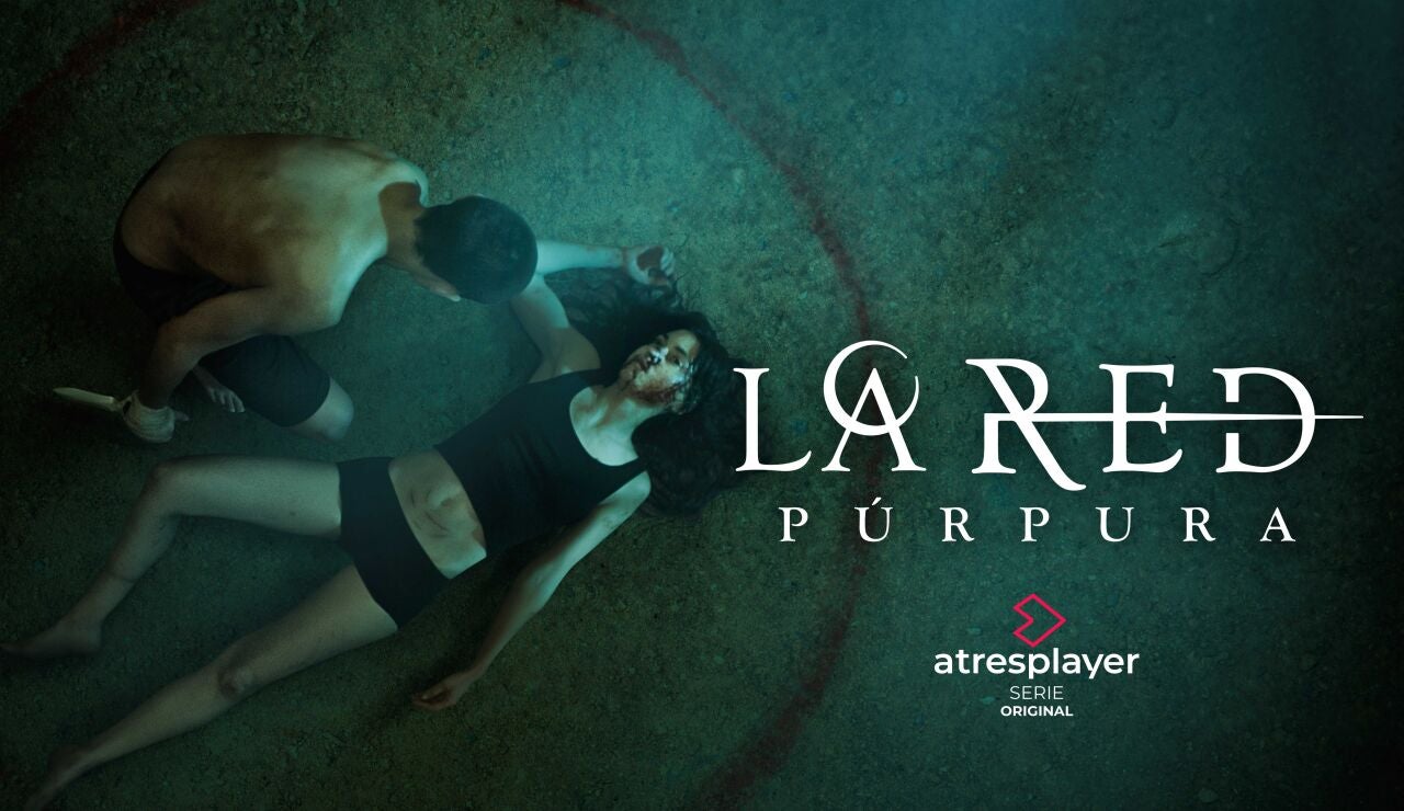 Presentamos el sobrecogedor cartel oficial de 'La Red P&uacute;rpura', nueva serie original de atresplayer