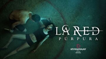 Presentamos el sobrecogedor cartel oficial de 'La Red Púrpura', nueva serie original de atresplayer