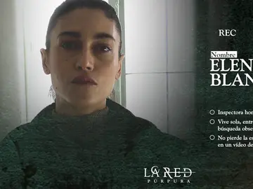 Nerea Barros: "Elena Blanco afronta La red púrpura desde la búsqueda absoluta de su hijo pase lo que pase" Nerea Barros: "Elena Blanco afronta La red púrpura desde la búsqueda absoluta de su hijo pase lo que pase"