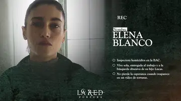 Nerea Barros: &quot;Elena Blanco afronta La red púrpura desde la búsqueda absoluta de su hijo pase lo que pase&quot;