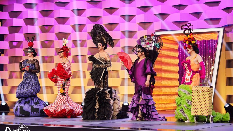 ¡Martirio y olé! Las semifinalistas sacan sus trajes de flamenca para la penúltima pasarela 