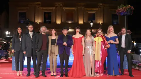 Un nuevo amanecer triunfa en la alfombra roja del Festival de Málaga Un nuevo amanecer triunfa en la alfombra roja del Festival de Málaga