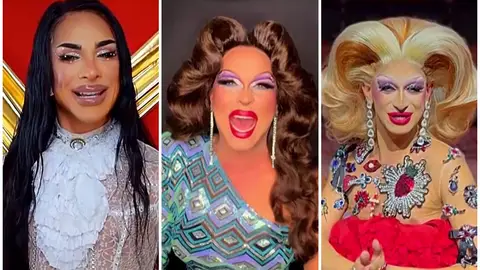 Carmen Farala, Sharonne y Pitita Drag Race All Stars