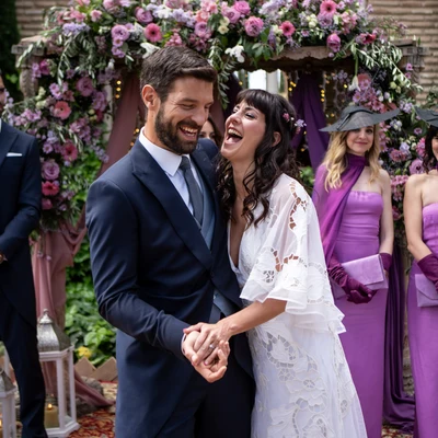 ¡Detrás de las cámaras en la boda de Carol y Daryl! Así se grabó el último capítulo de ¿A qué estás esperando?