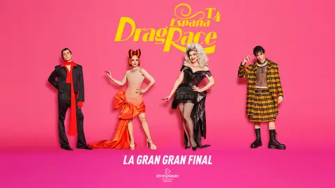 La Gran gran final de Drag Race España, en vivo, con público... ¡Y en abierto! Este domingo conoce a la nueva superestrella drag La Gran gran final de Drag Race España, en vivo, con público... ¡Y en abierto! Este domingo conoce a la nueva superestrella drag