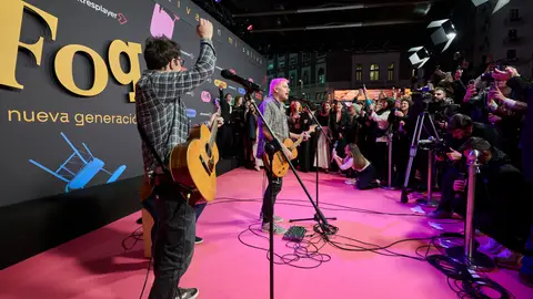 Actuación de Despistaos en la premiere de FoQ. La nueva generación Actuación de Despistaos en la premiere de FoQ. La nueva generación