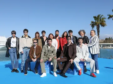 Equipo de Mariliendre en el Festival de Málaga Equipo de Mariliendre en el Festival de Málaga