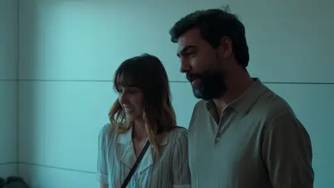 Luca y Georgina en A muerte Luca y Georgina en A muerte