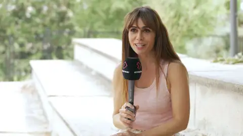 Itziar Atienza presentándonos su personaje en Mar Afuera Itziar Atienza presentándonos su personaje en Mar Afuera