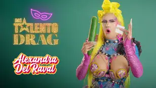Alexandra del Raval y su tutorial para poner preservativos en Mi talento drag