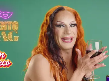 ¿Abrir una botella con un tacón? Satín Greco demuestra si es posible o no en Mi talento drag ¿Abrir una botella con un tacón? Satín Greco demuestra si es posible o no en Mi talento drag