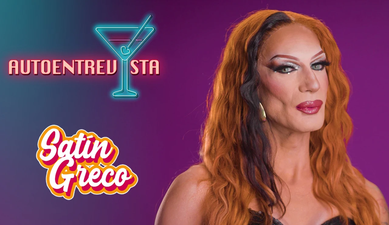 Satín Greco define su drag como “explosiva, dominatrix y typical Spain” en su Autoentrevista