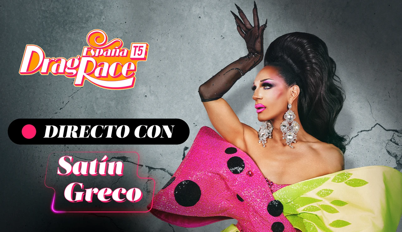 Satín Greco habla sobre su relación con Margarita Kalifata en el directo de Drag Race España: "Dentro hemos sido un matrimonio"