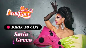 Satín Greco habla sobre su relación con Margarita Kalifata en el directo de Drag Race España: "Dentro hemos sido un matrimonio" Satín Greco habla sobre su relación con Margarita Kalifata en el directo de Drag Race España: "Dentro hemos sido un matrimonio"