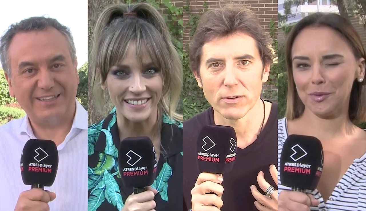 Los rostros de Atresmedia, entusiasmados con el estreno de 'Cuatro bodas y un funeral'