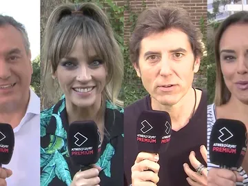 Los rostros de Atresmedia, entusiasmados con el estreno de 'Cuatro bodas y un funeral' Los rostros de Atresmedia, entusiasmados con el estreno de 'Cuatro bodas y un funeral'