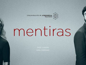 Cartel oficial de 'Mentiras', protagonizada por Ángela Cremonte y Javier Rey