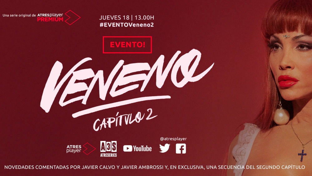 El 18 de junio tienes una cita con Javier Calvo y Javier Ambrossi en 'EVENTO! Veneno Capítulo 2'